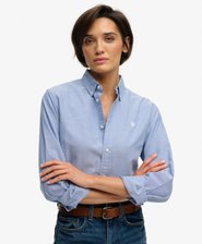 Oxford Hemd mit Button-Down-Kragen in schmaler Passform