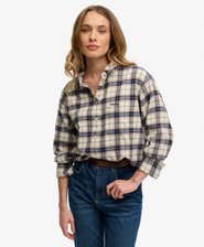 Check Flannel Relaxed Shirt