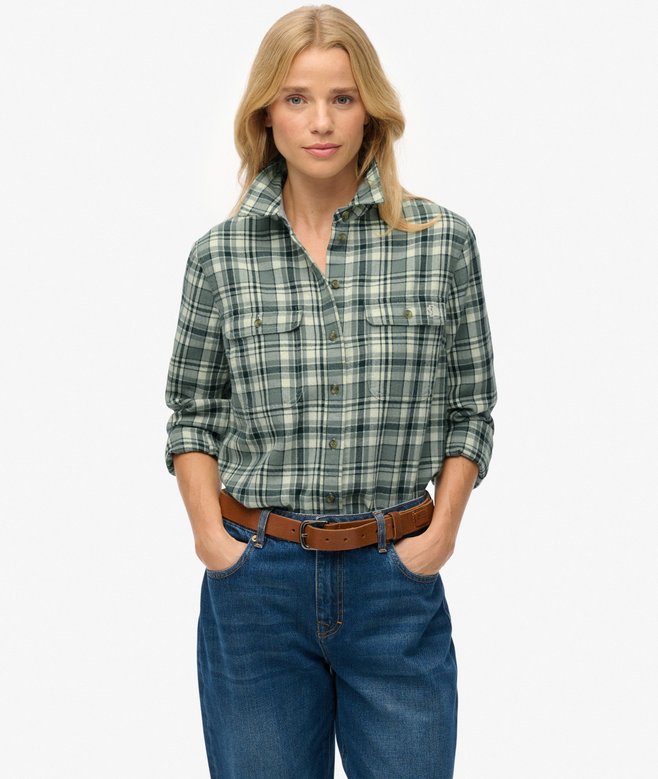 Lumberjack Check Flannel Shirt (3) 5 out of 5 stars, 3 reviews More Colours Available Price £27.99 Price reduced from £39.99 to You Save 30%