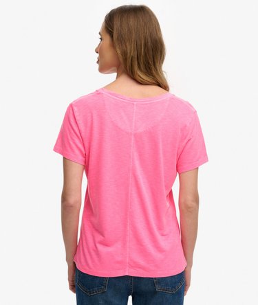 Studios Slub T-shirt met Borduursel Image 5