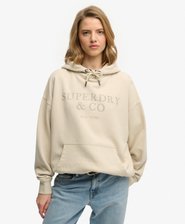 Luxe Casual Hoodie in lockerer Passform