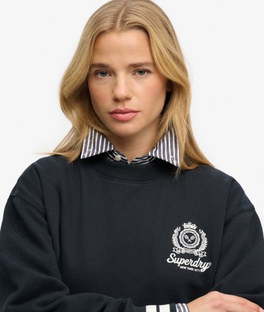 Country Club Crest Crew Sweatshirt Image 4