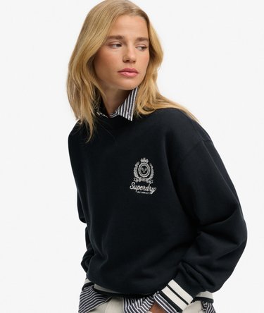 Country Club Crest Crew Sweatshirt Image 2
