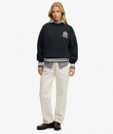 Country Club Crest Crew Sweatshirt Image 3