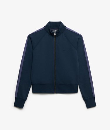 Essential Logo Zip Track Top Image 7