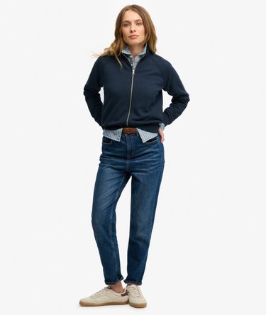 Essential Logo Zip Track Top Image 3