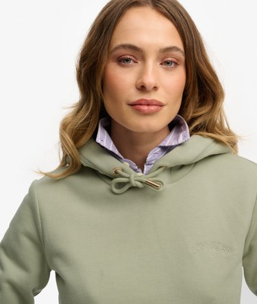 Essential Logo Embroidered Hoodie Image 4