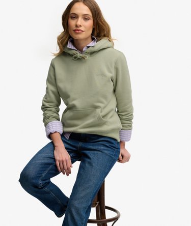 Essential Logo Embroidered Hoodie Image 2