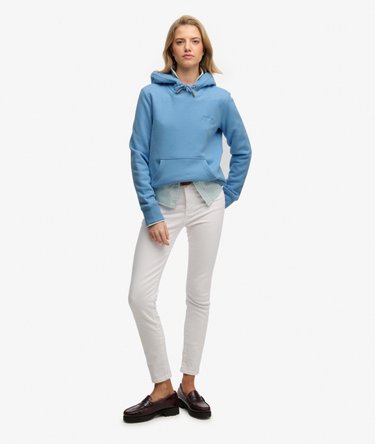 Essential Logo Geborduurde Hoodie Image 3