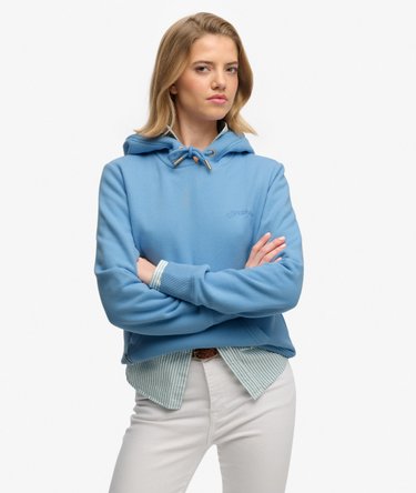 Essential Logo Geborduurde Hoodie Image 1