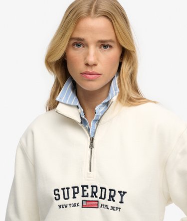 Athletic Essentials Graphic Half Zip Sweatshirt Image 4