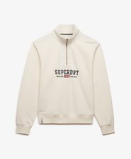 Sweatshirt Demi-Zip Athletic Essentials Graphique