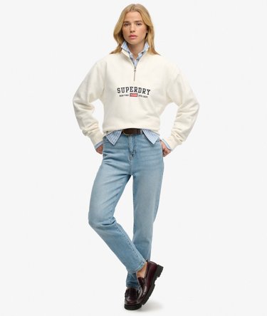 Athletic Essentials Graphic Half Zip Sweatshirt Image 3