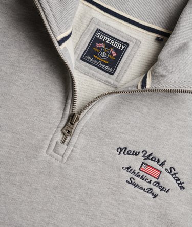 Athletic Essentials Graphic Half Zip Sweatshirt Image 6