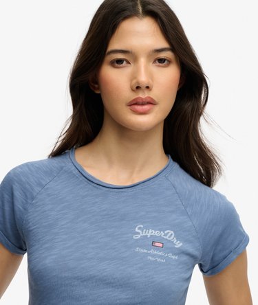 Camiseta Gr&aacute;fica Athletic Essentials Slub Image 4