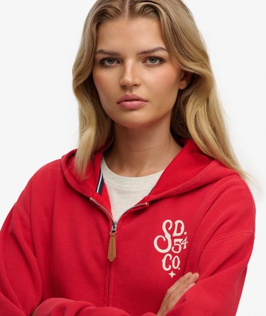 Heritage Hamptons Zip Hoodie Image 4
