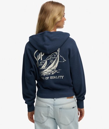 Heritage Hamptons Zip Hoodie Image 5