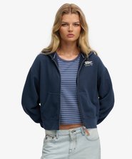 Sweat &agrave; capuche zipp&eacute; Heritage Hamptons