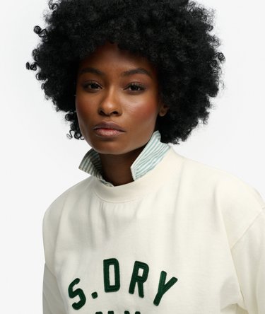 Country Club Applique Crew Sweatshirt Image 4