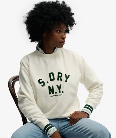 Country Club Applique Crew Sweatshirt Image 2