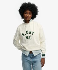 Country Club Applique Crew Sweatshirt