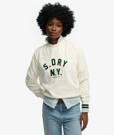 Country Club Applique Crew Sweatshirt Image 1