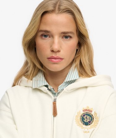 Sweat &agrave; capuche zipp&eacute; Country Club Image 4