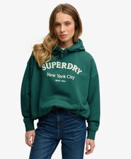 Hoodie Luxe Casual Brod&eacute; Coupe D&eacute;contract&eacute;e