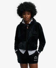 Country Club Velour Zip Hoodie