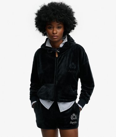Country Club Velour Zip-Hoodie Image 1