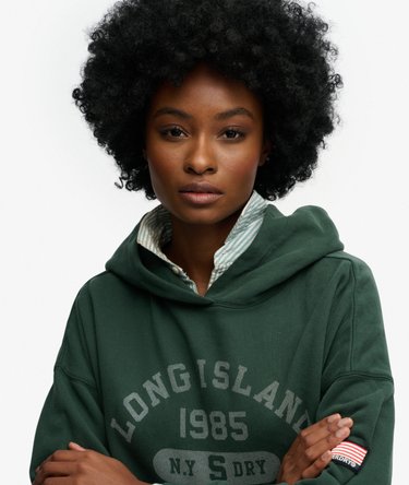 Athletic Essentials Hoodie in lockerer Passform Image 4