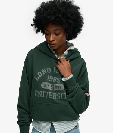 Athletic Essentials Hoodie in lockerer Passform Image 2