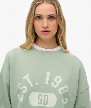 Athletic Essentials Sudadera Cuello Redondo Relajada Image 4