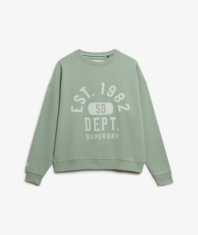 Athletic Essentials Relaxed Crew Sweatshirt