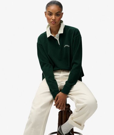 Athletic Essentials Grafisk Rugbyskjorte Image 2