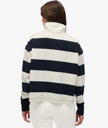 Athletic Essentials Stripe Rugby Top Image 5