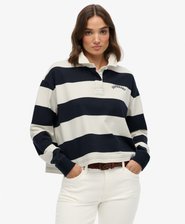 Athletic Essentials Stripe Rugby Top