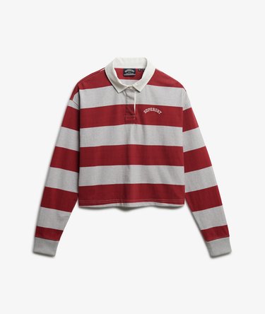Athletic Essentials Stripe Rugby Top Image 1