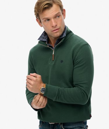 Preppy Half Zip Jumper Image 3