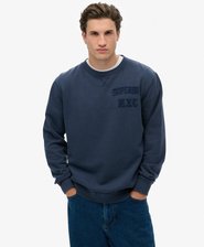 Sweatshirt Vintage Athletic Tonal Col Rond