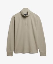 Ribbed Half Zip Jumper