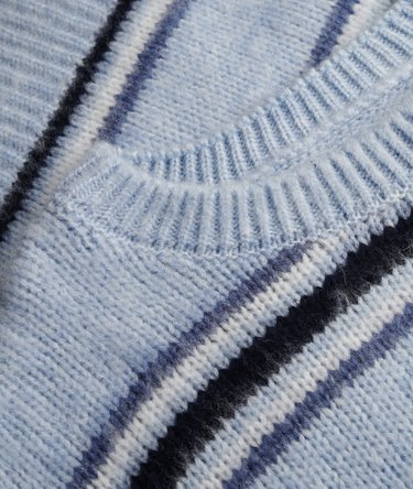 Slouchy Brushed Stripe Knit Jumper Image 6