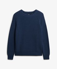 Relaxed Ribbed Knitted Jumper