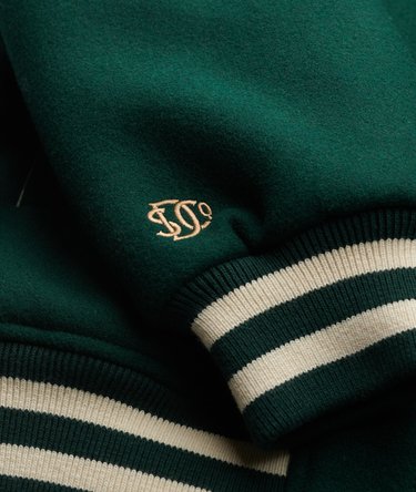 Chaqueta Bomber Country Club Mezcla de Lana Image 7