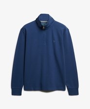 Ribbed Half Zip Jumper