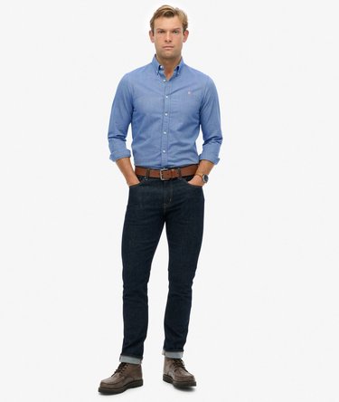 Klassisches Oxford-Hemd mit langen &Auml;rmeln Image 3