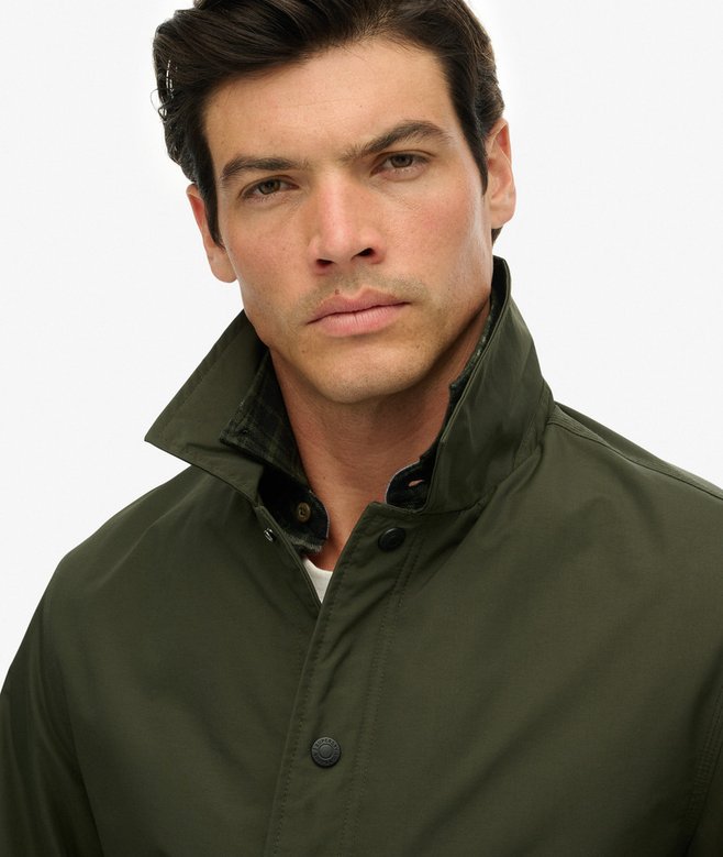 Nylon Coach Jacket