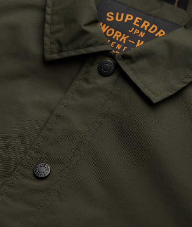 Nylon Coach Jacket