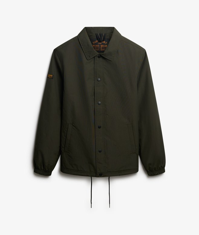 Nylon Coach Jacket