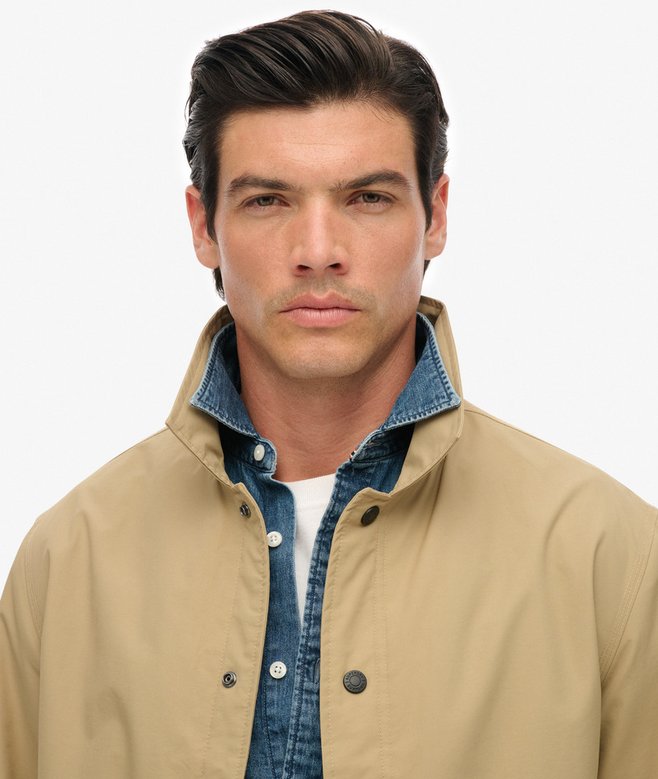 Nylon Coach Jacket